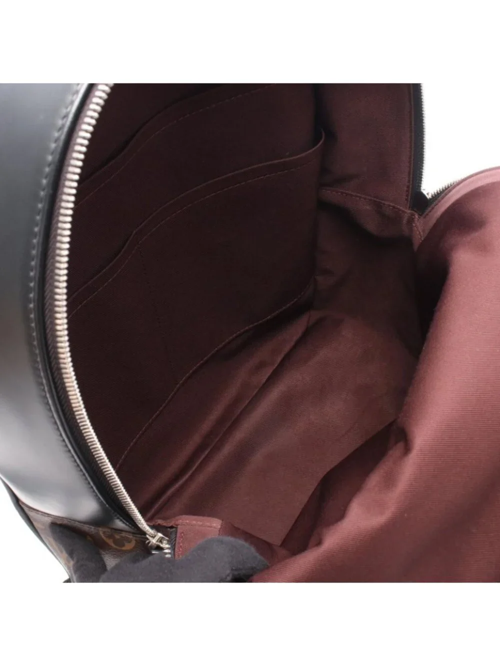 Louis Vuitton Backpack Josh Monogram Macassar Canvas Leather